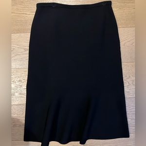 Dianne von furstenburg black pencil skirt
